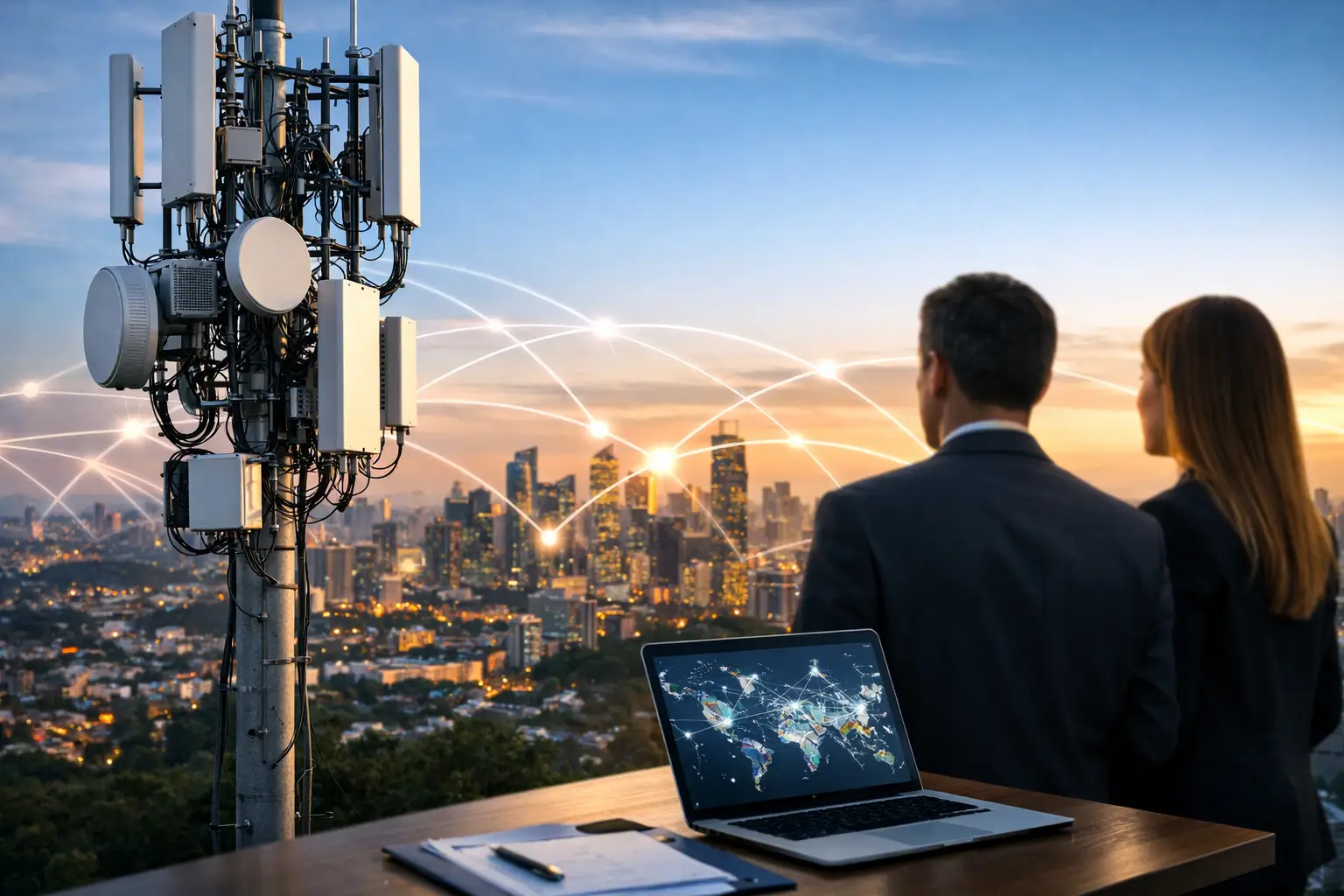 Competitive Network Positioning in Telecom