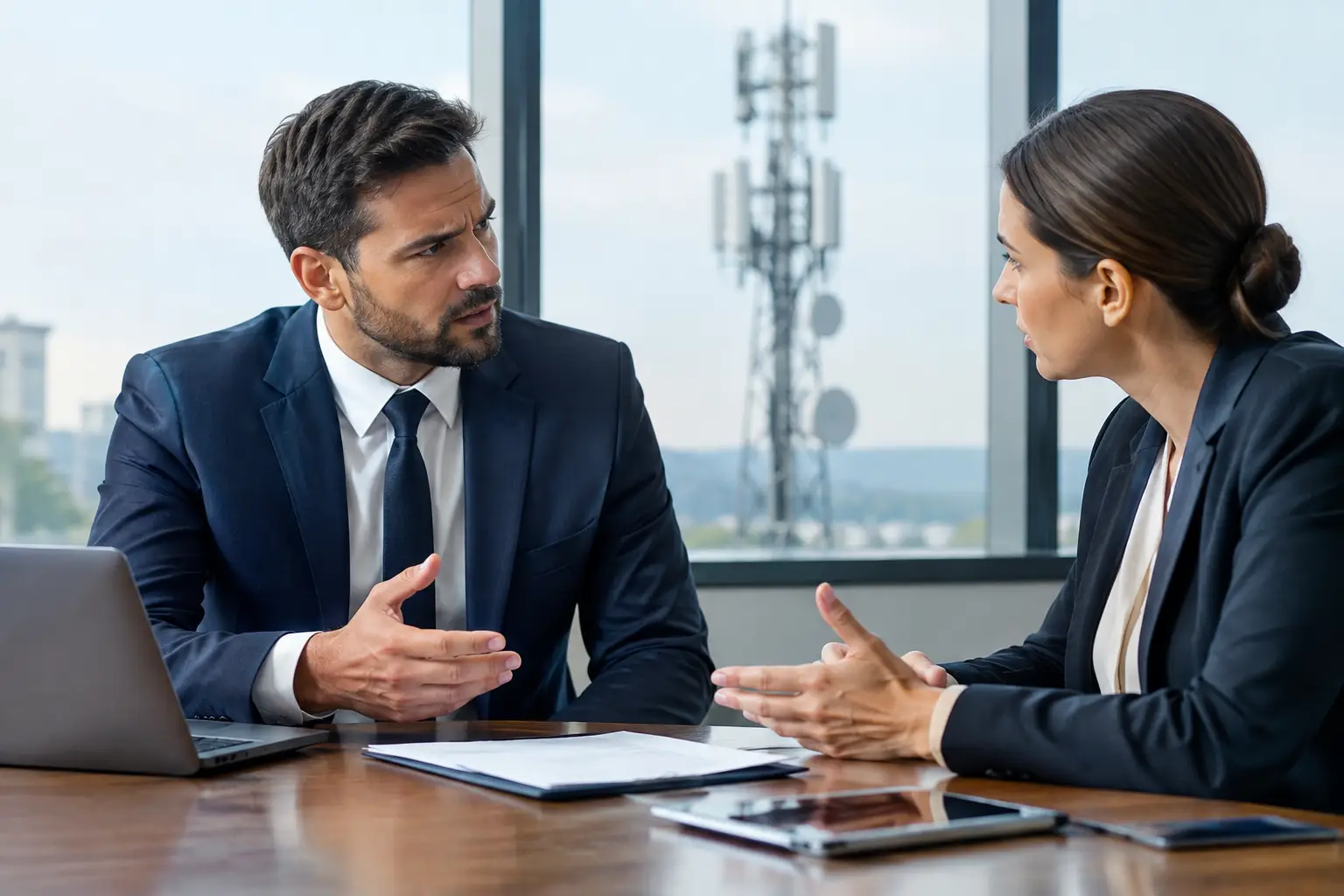A Supplier Dispute Example in Telecom Governance